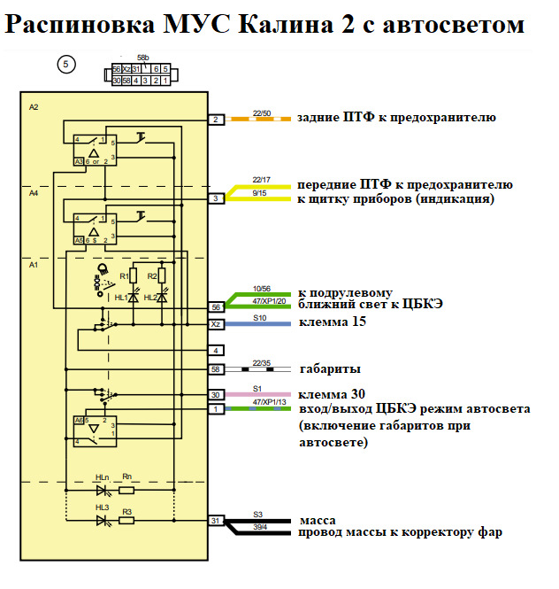 Электрообогреватель заднего стекла и боковых зеркал